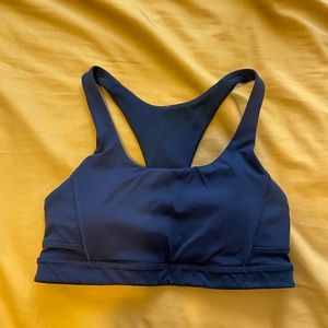 EUC Lululemon Black Sports Bra Size 2